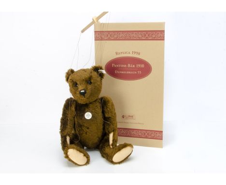 A Steiff limited edition 1998 Replica Pantom-Bear 1910,  420 of 4000, in original box with certificate and outer box