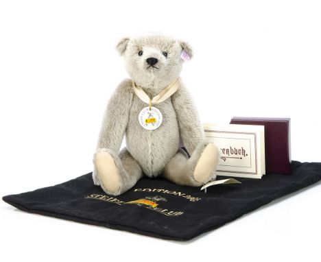 A Steiff limited Club Edition 2005 Richard Steiff Teddy Bear,  1872 for the year, in original bag with certificate and outer 