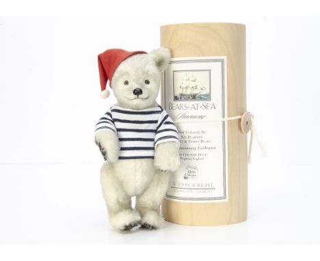 A R John Wright limited edition Bears at Sea Stowaway, 25 of 100 as an exclusive for Sue Pearson Dolls &amp; Teddy Bears, in 