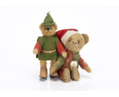 A Dean's Rag Book Co limited edition Robin Hood teddy bear,  22 of 200, in original box with certificate --7½in. (19cm.) high