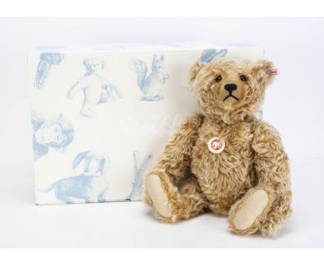 A Steiff limited edition Matthias The Nostalgia Teddy Bear,  443 of 1500, in original box with certificate, 2010 