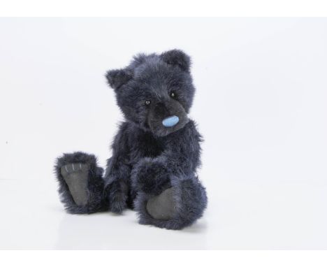 A Charlie Bears Corbin teddy bear,  CB104571B with card tag in a Charlie Bears bag --18½in. (47cm.) high