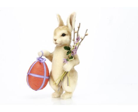 A R John Wright limited edition Peter Cottontail,  144 of 200, Springtime Friends Collection, in original box with certificat