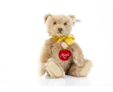 A Steiff limited edition replica Musical Teddy 1951,  703 of 7000, in original box, 1993