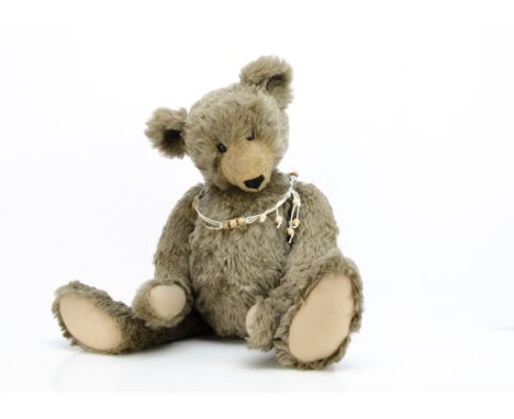 An Ideal Bears by Sarah Louise artist teddy bear Max,  1 of 10 with card tag --26in. (66cm.) high (a little dusty)