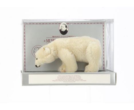 A Steiff limited edition Museum Collection 1909 Polar Bear Replica,  2657 of 3000, in original window box, 1987