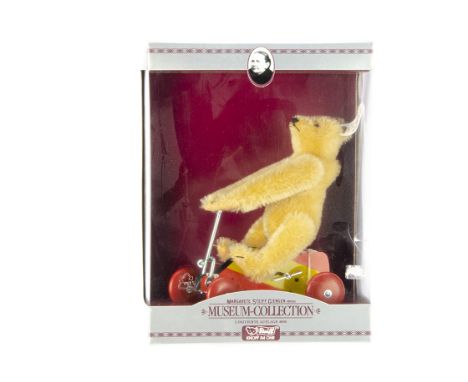A Steiff limited edition Museum Collection 1926 Ur-Teddy Replica,  1000 of 4000, in original window box, 1993