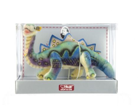 A Steiff limited edition Museum Collection 1959 Dinos Replica,  1825 of 4000, in original window box with outer box, 1990-91