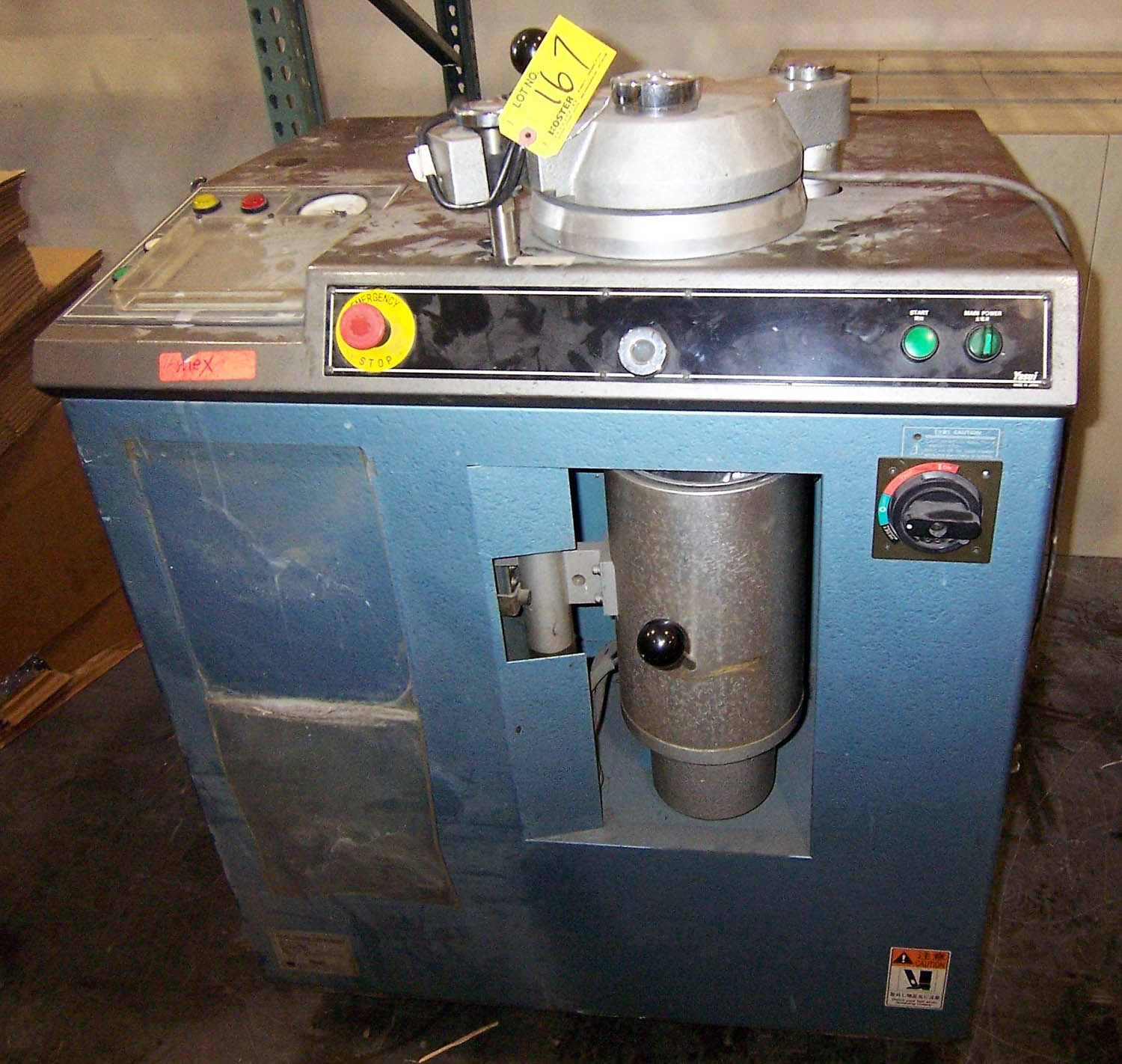 YASUI MDL. KT16B VACUUM PRESSURE CASTING MACHINE, S/N 96292 (1996)