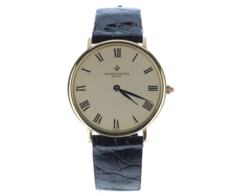 Vacheron & Constantin Genéve Ultra-Thin 18ct gentleman's wristwatch, reference no. 33060, case no. 532xxx, movement no. 695xx