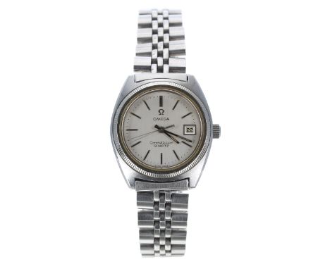 Omega Constellation Quartz stainless steel lady's wristwatch, reference no. ST 596 0014, serial no. 41111xxxcirca 1978, signe