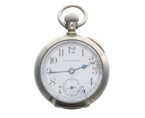 Seth Thomas lever set pocket watch, serial no. 197852, circa 1889, signed movement with safety pinion, compensated balance an