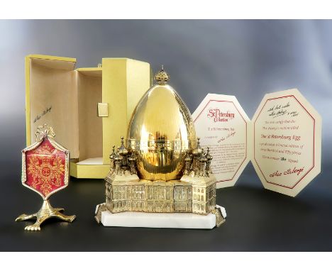 A creation by Theo Faberge inspired by the homeland of his forefathers. The richness and intricate detail of this design refl