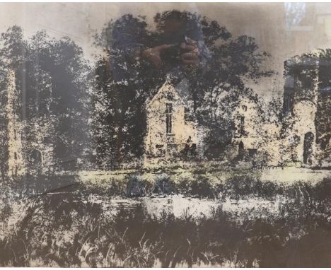 Norman Ackroyd RA (b.1938), etching with aquatint, 'Minister Lovell, Oxfordshire', signed and dated 1992 in pencil, 62 x 77cm