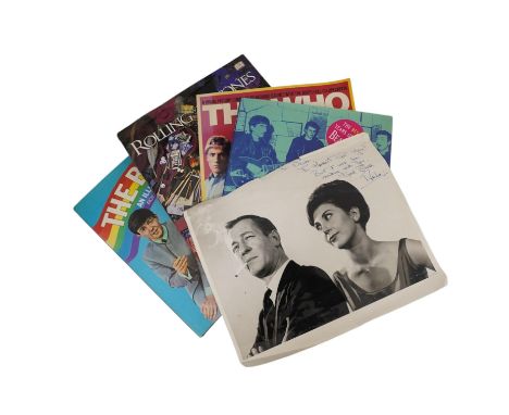 An archive of 1960s Brian Matthew related official press photographs, mostly featuring Brian Matthew with various celebrities