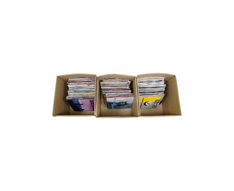 A collection (approx 300) 1970s to early 90s. LP records and 12” singles, mostly Dance, Techno, R n’ B, Electro, etc. artists