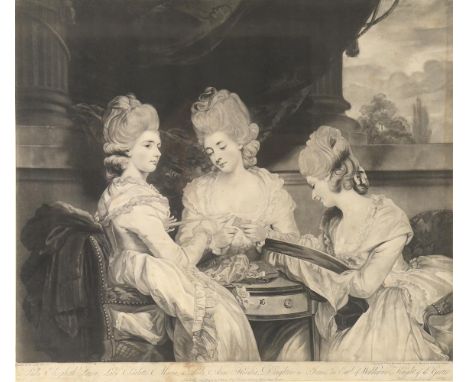 
	
		After Sir Joshua Reynolds
		Daughters of James, late Earl of Waldegrave, Knight of the Garter, depicting Lady Elizabeth 