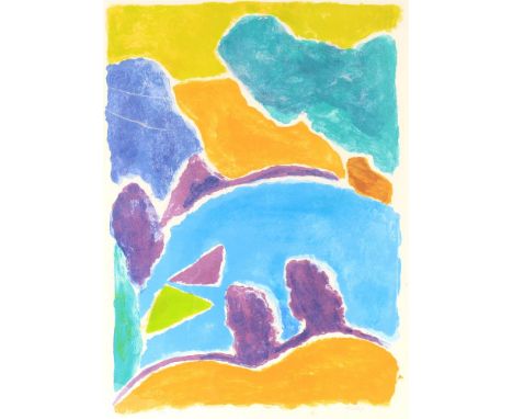 
	
		λ&nbsp;Eardley Knollys (British 1902-1991)
		Untitled (Abstract Composition)
		Lithograph printed in colours 
		Signed i