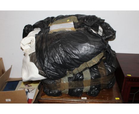 Two bags of Harlequin design fabric curtains 