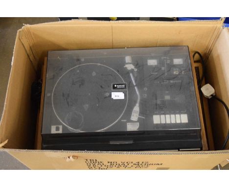 VINTAGE SANYO HIFI WITH SPEAKERS 