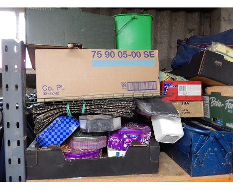 Job Lot of assorted from house clearance , china , glass , paint , tools etc etc (BUYER TAKES EVERYTHING AWAY )
