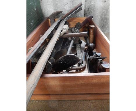 Box of assorted tools from clearance