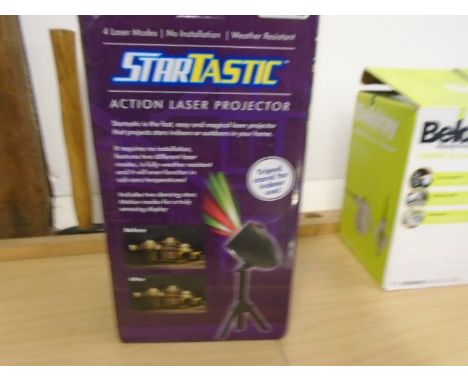 Startastic action laser projector, brand new