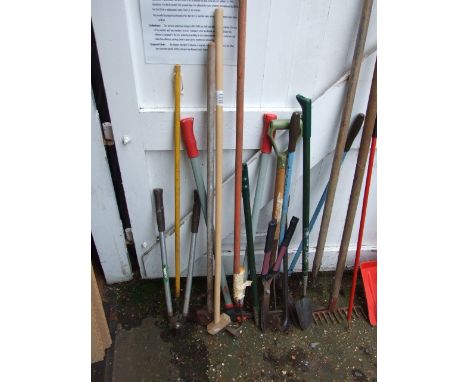 Assorted Garden Tools from house clearance