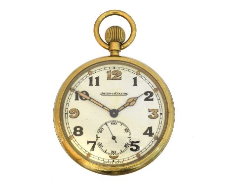 A WWII Jaeger-LeCoultre British Military pocket watch,  A WWII Jaeger-LeCoultre British Military pocket watch, cal. 476/2, th