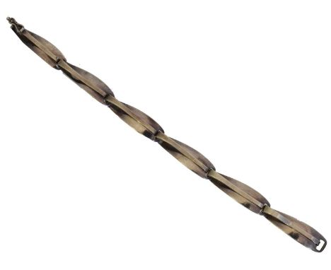 A silver Georg Jensen bracelet, no. 187, A silver Georg Jensen bracelet, no. 187, designed by Ibe Dahlquist for Georg Jensen,