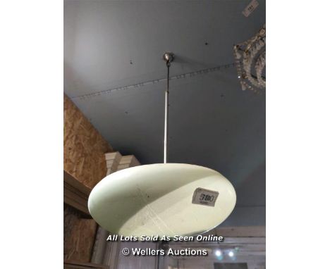GREEN CEILING LIGHT SHADE