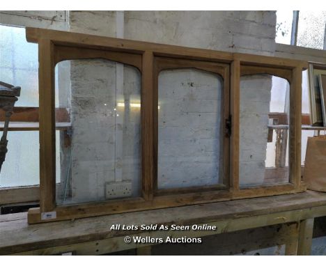 ELM THREE LIGHT WINDOW WITH CENTRE OPENING - 3' H X 64" L