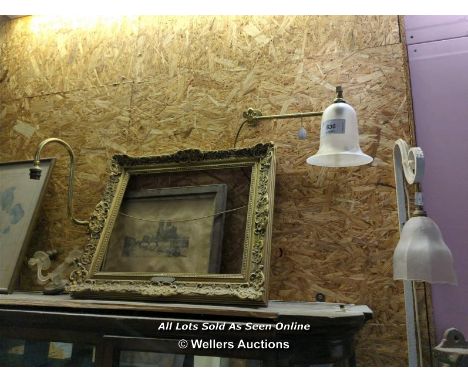 THREE WALL LIGHT FITTINGS