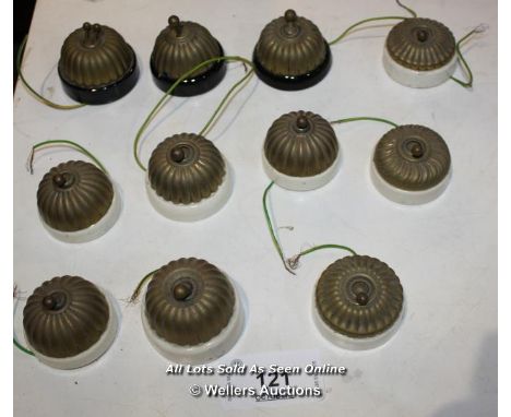 ELEVEN JELLY MOULD LIGHT SWITCHES