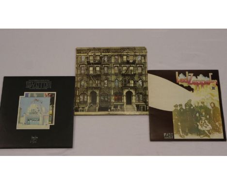 Three Led Zeppelin: II, The Song Remains the Same, and Swan Song. UK P&amp;P Group 2 (£20+VAT for the first lot and £4+VAT fo