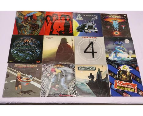 Twelve Rock albums: Wishbone Ash, Wild Horses, Jefferson Starship, Hawkwind, Girlschool, Goddo, Foreigner, Dokken, Def Leppar