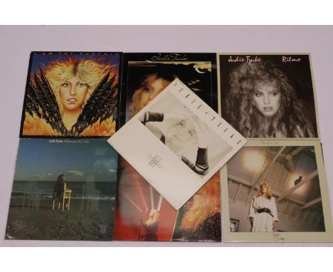 Seven Rock albums: Judie Tzuke, Welcome to the Cruise, Road Noise, I am the Phoenix, Shoot the Moon, Ritmo, and The Cat is Ou