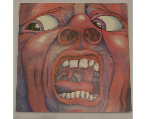 King Crimson in the Court of the Crimson King Island Records A2 B4. UK P&amp;P Group 2 (£20+VAT for the first lot and £4+VAT 
