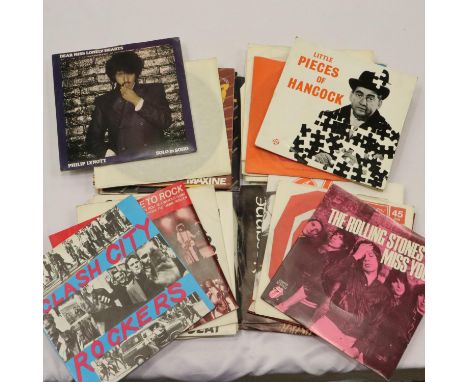 Mixed singles including The Who, and The Pirates. UK P&amp;P Group 2 (£20+VAT for the first lot and £4+VAT for subsequent lot