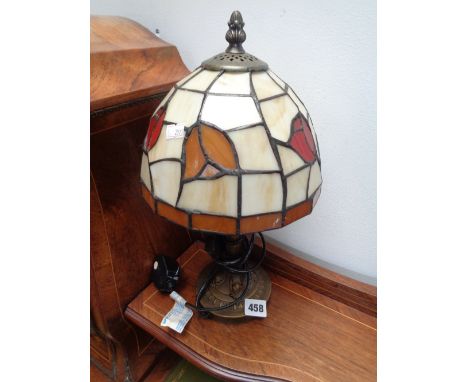 20thC Tiffany style lamp