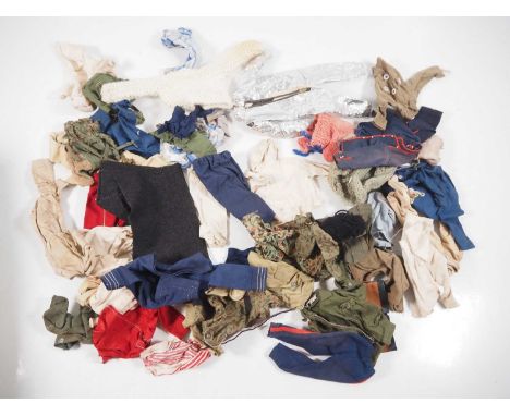 A large quantity of mostly PALITOY Action Man clothing - F/G unboxed (Q)