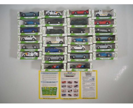 A group of CORGI diecast cars from the MOBIL Collection, circa late 1980s, from the series given away free with Mobil Oil - V