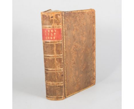 A list of the Offices of the Army .... 1844, calf.