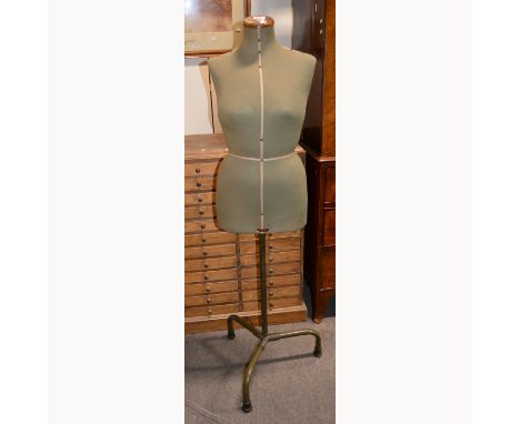 Singer dressmakers mannequin, height 148cm.