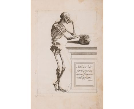 Anatomy.- Tortebat (François) Abregé d'Anatomie, accomodé aux Arts de Peinture et de Sculpture, second edition, engraved pict