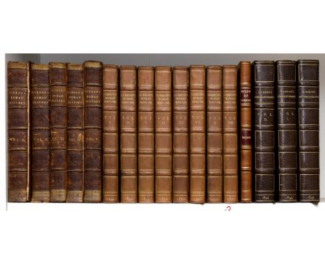 NO RESERVE Gibbon (Edward) The History of the Decline and Fall of the Roman Empire, 8 vol., portrait frontispiece and folding
