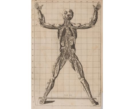 Anatomy.- Winslow (Jacques-Benigne) Exposition Anatomique de la Structure du Corps Humain, first edition, 4 folding engraved 