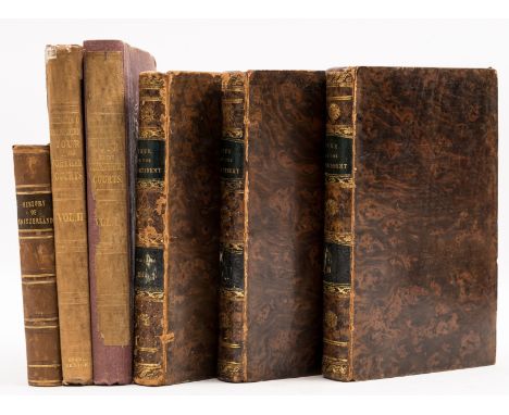 Europe.- Smith (James Edward) A Sketch of a Tour on the Continent, 3 vol., second edition, 2 ff. advertisements at rear, occa