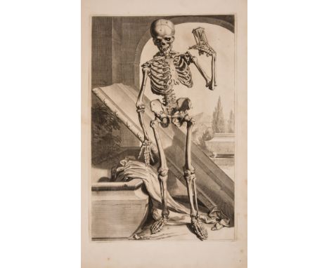 Anatomy.- [Cowper (William)] [The Anatomy of Humane Bodies], first edition, lacking engraved portrait and 2 titles, with 111 