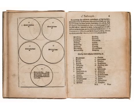 Hydrotherapy.- [Jones (John)] [The Bathes of Bathes ayde], lacking title (a1), engraved illustrations, lacking folding tables